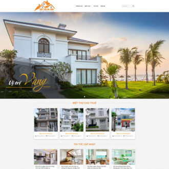 Alternative view of Mẫu website bất động sản 38