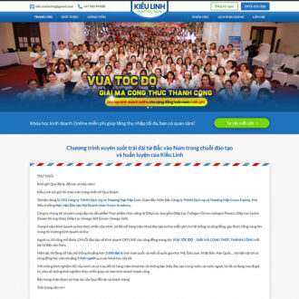 Mẫu website edu 08