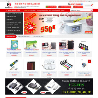 Mẫu website flatsome bán máy tính 01