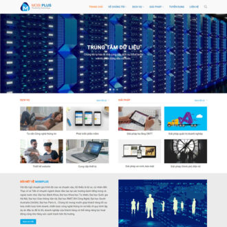 Mẫu website giới thiệu công ty đẹp