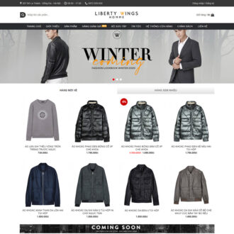 Mẫu website flatsome thời trang 03