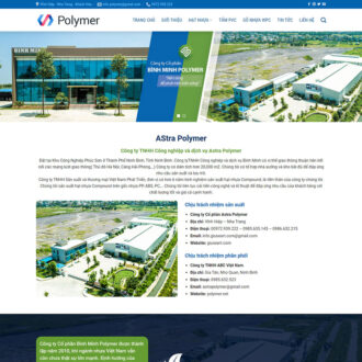 Mẫu website giới thiệu công ty 01