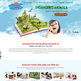 Mẫu website giáo dục 010