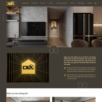 Mẫu website nội thất 25