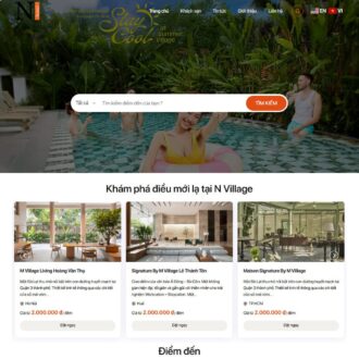 Theme wordpress du lịch 28 - Đặt phòng khách sạn