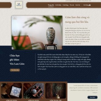 Theme wordpress bán gốm sứ
