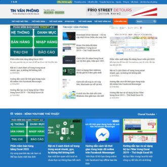 Theme wordpress tin tức - thủ thuật tin học